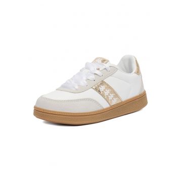 Pantofi copii -  sneakers - confort - alb - textil