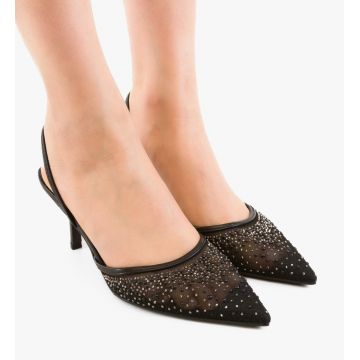Pantofi cu toc Zaun Negri