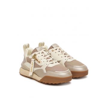 Pantofi dama -  Bej - Piele naturala