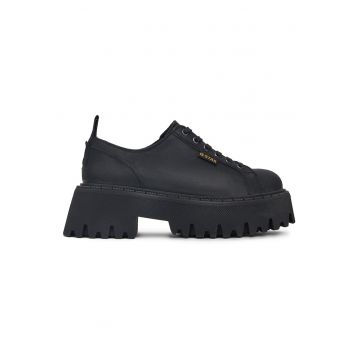 Pantofi dama -  piele naturala - negru -