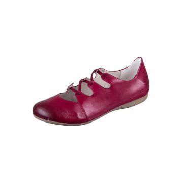 Pantofi dama -  Piele naturala - Visiniu - Visiniu