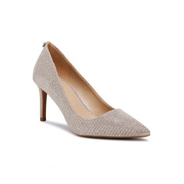 Pantofi dama -  stiletto - piele naturala - auriu