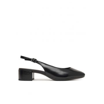 Pantofi de dama -  piele naturala - negru