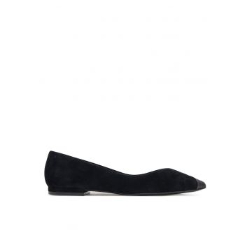 Balerini  Gracey - piele naturala - negru