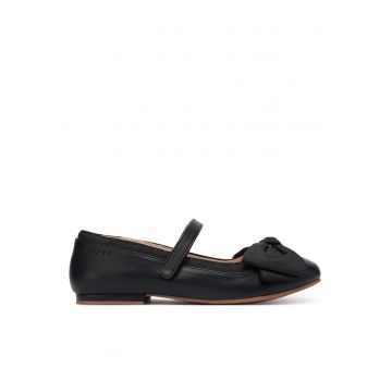 fete -  piele ecologica - negru - Negru