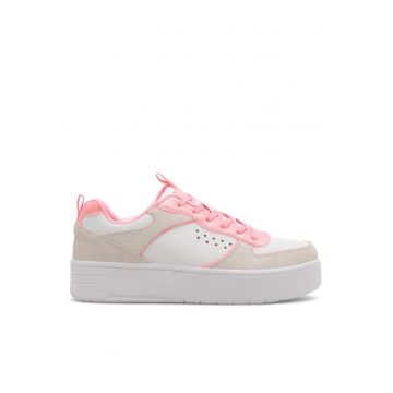 Pantofi copii - 5921 -  Textil - Alb