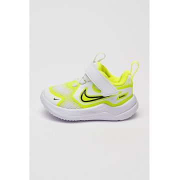 Pantofi Cosmic cu inchidere velcro pentru alergare - Alb/Verde lime
