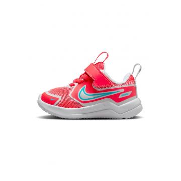 Pantofi Cosmic cu inchidere velcro pentru alergare - Rosu/Gri deschis