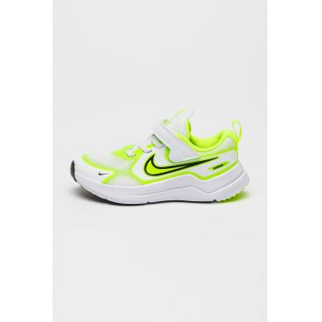 - Pantofi Cosmic cu inchidere velcro pentru alergare - Verde neon/Alb optic