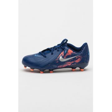Pantofi cu crampoane pentru fotbal Phantom GX 2 Academy - Piersica/Bleumarin