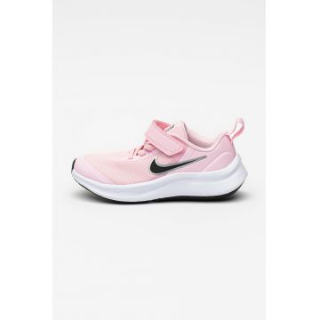 Pantofi cu inchidere velcro - pentru alergare Star Runner 3 - Roz
