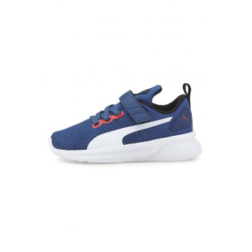 Pantofi cu velcro - pentru alergare Flyer Runner - Alb/Albastru