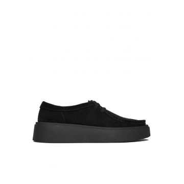 Pantofi dama 26184944 -  Piele naturala - Negru