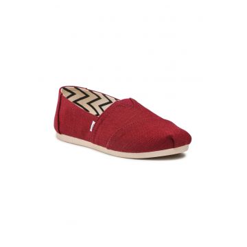 Pantofi dama -  609712 - Textil - Rosu inchis