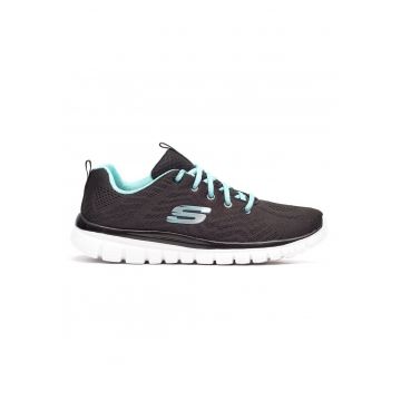 Pantofi dama  720233 - Sintetic - Negru