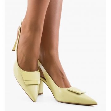 Pantofi dama Olyva Galbeni