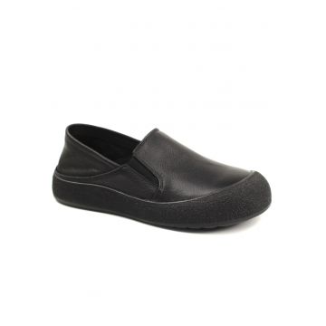 Pantofi dama piele naturala 665 - Negru