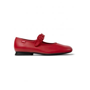 Pantofi Mary Jane din piele Casi Myra - Rosu