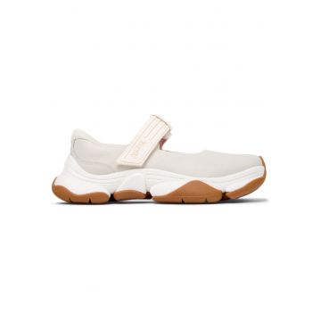 Pantofi Mary Jane din piele Karst 2 - Alb murdar