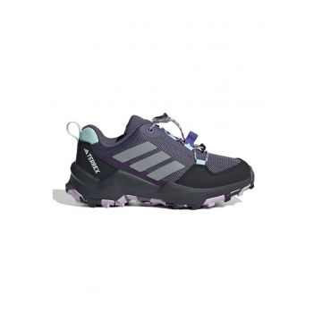 Pantofi Terrex Ax4s cu sireturi elastice pentru drumetie - Gri/Violet