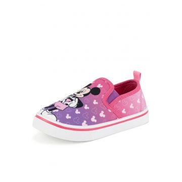 Tenisi frara sireturi - copii -  roz violet - textil -