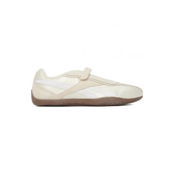 Balerini  bej - textil - sistem inchidere Velcro -