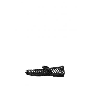 Balerini de piele cu design perforat Coralia Chic