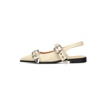 Balerini slingback cu catarama