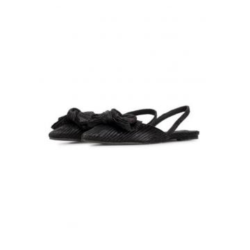 Balerini Slingback cu detaliu funda