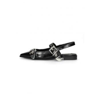 Balerini slingback cu varf ascutit Julia