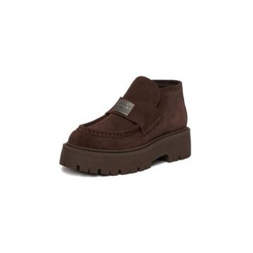 Botine dama -  slip-on - piele naturala -