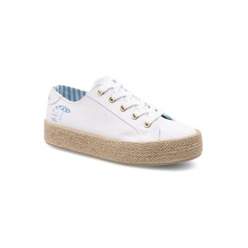 Espadrile copii -  casual - bej - textil