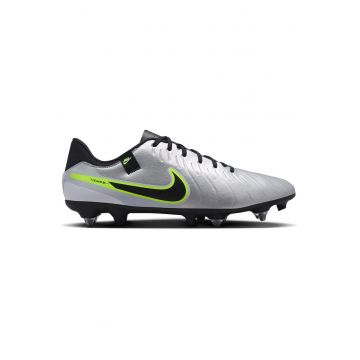 Ghete de fotbal  Legend 10 Academy - piele sintetica - argintiu