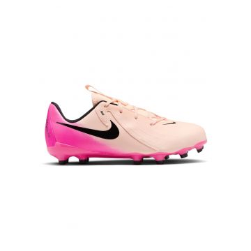 Ghete fotbal copii  Jr. Phantom GX 2 Academy - material moale sintetic - roz