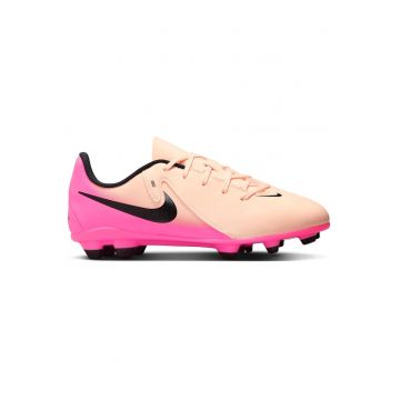 Ghete fotbal copii  Jr. Phantom GX 2 Club - roz - material sintetic