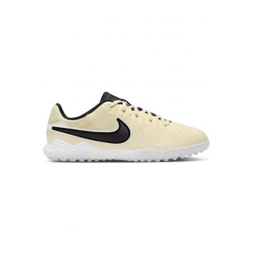 Ghete fotbal copii  Tiempo Legend 10 Academy - ecru - pentru teren sintetic - piele