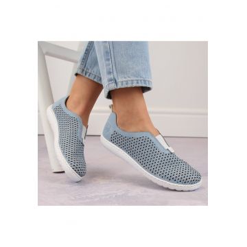 Mocasini dama -  52866-10 - albastru - Albastru