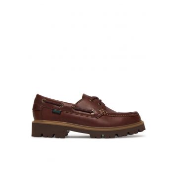 Mocasini dama -  piele naturala - maro -