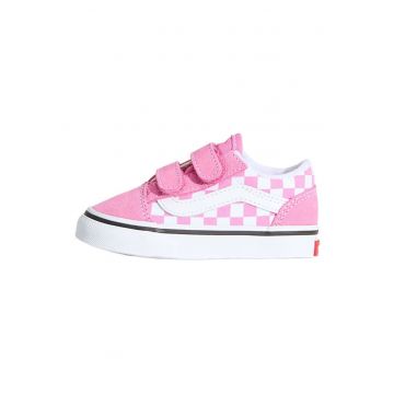Old Skool tenisi velcro in carouri
