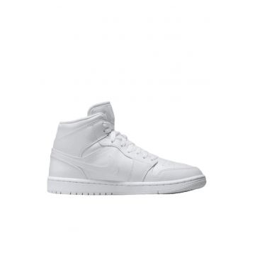 Pantofi dama 1 Mid -  Piele naturala - Alb