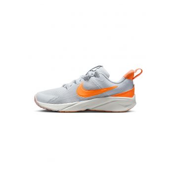 Pantofi pentru alergare Star Runner 4 - Gri deschis/Portocaliu stins/Crem