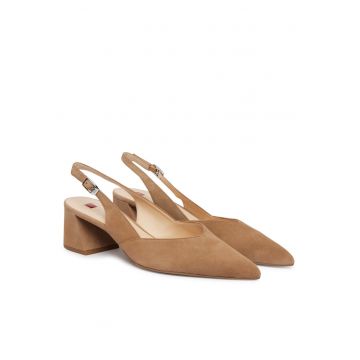 Pantofi pentru dama - Hogl - clasic - bej - piele naturala