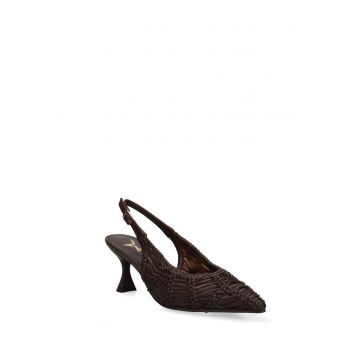 Pantofi slingback Edera Pro - Maro inchis