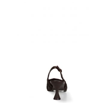 Pantofi slingback Edera Pro - Maro inchis