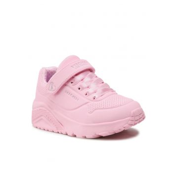 Pantofi sport de piele ecologica Uno Lite Frosty - Roz