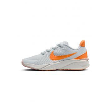 Pantofi Star Runner 4 pentru alergare - Gri deschis/Portocaliu stins