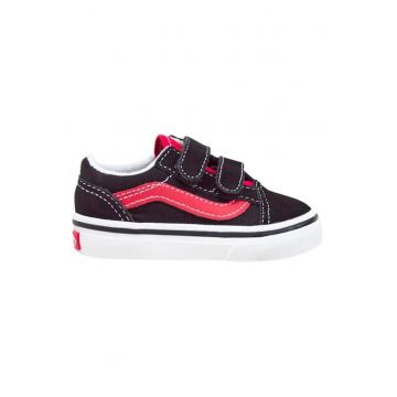 Tenisi cu garnituri din piele intoarsa si logo contrastant Old Skool V Retro