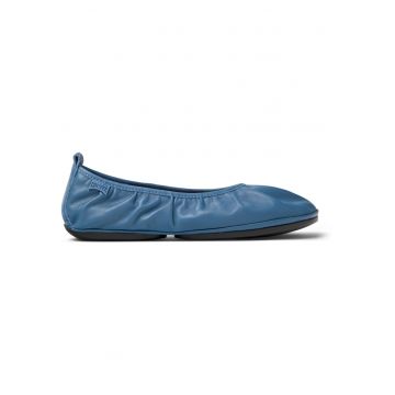 Balerini de piele Right Nina 50311 - Albastru pastel