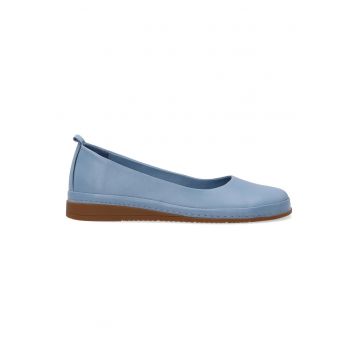 Balerini wedge din piele -