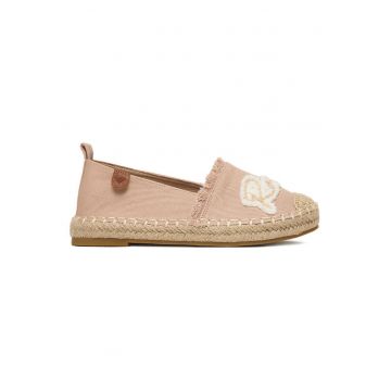 Espadrile  pentru fete - bej - material textil - confortabile - stilate